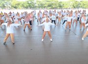 DWP Kota Makassar Gelar Senam Sehat untuk Perkuat Kesehatan dan Kebersamaan