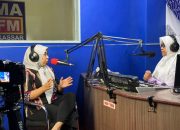 Saat Talk show, Plt Kepala Diskominfo Kota Makassar Bahas Pentingnya Optimalisasi Keterbukaan Informasi Publik