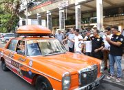 PJ Sekda Makassar Lepas Peserta Mercedes Benz Klasik Tour Der Sulawesi