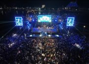 Hivi! Bintang Tamu Utama di Panggung Konser Zona 4 Fusion Music di Acara F8