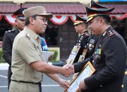 Di Hari Bhayangkara Wali Kota Danny Pomanto Hadiri dan Terima Penghargaan di Mapolda Sulsel