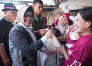 Peringati HUT ke-79, Ketua TP PKK Tinjau Longwis dan Berikan Bantuan