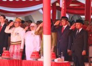 Indira-Danny Khidmat Ikuti Upacara Peringatan Proklamasi Kemerdekaan ke-79 RI di Rujab Gubernur