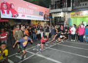 Ketua TP PKK Kota Makassar Buka Banteng Run Race 100 Meter
