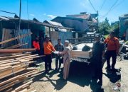 Pasca Kebakaran di Bumi Laikang, BPBD Makassar Makassar Salurkan Bantuan