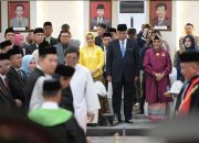 Hadiri Pelantikan Anggota DPRD Kota Makassar Periode 2024-2029, Indira Yusuf Ismail Ucapkan Selamat