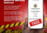 Hoax! Hati-hati Akun WhatsApp Catut Nama Pjs Wali Kota Makassar Arwin Azis Beredar, Modus Pinjam Uang