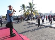 Jalan Sehat dan Senam Bersama, Pjs Wali Kota Makassar : Olahraga Investasi Berharga
