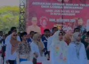 Peringati HUT Sulsel ke-355, Kadistan Makassar Turut Meriahkan Kegiatan Gerakan Gemar Makan Telur di Tribun Karebosi
