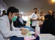 Pjs Wali Kota Arwin Azis Resmikan Program CSR Nusantara Peduli Stunting di Puskesmas Kaluku Bodoa