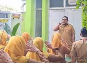 Sekdia Kesehatan Makassar Pimpin Apel Pagi Mamajang