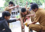 Pjs Wali Kota Makassar Andi Arwin Azis Tanam Pohon Bersama di Kecamatan Manggala