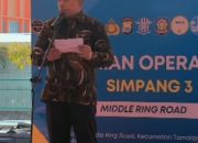 Walikota Makassar Resmikan Simpang Tiga “Middle Ring Road”