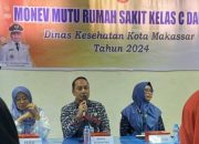 Dinkes Laksanakan Monev untuk Mutu Pelayanan RS Tipe C dan D di Kota Makassar