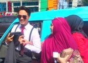 Unik, Udin Saputra Malik Gunakan Pete-pete ke Gedung Ikuti Pelantikan dan Sumpah dan Janji Anggota Dewan DPRD Makassar 2024-2029
