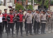Tripika Kecamatan Ujung Pandang Hadiri Apel Pagi Untuk Pastikan Kesiapan Pilkada 2024 yang Digelar di Polsek