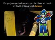 PDAM Makassar Bergerak Cepat Lakukan Perbaikan IPA III Antang