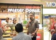 Resmikan Mister Donut, Sekda Zulkifly Harap Beri Pertumbuhan Ekonomi Makassar
