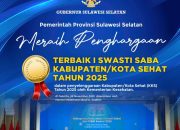 Sulsel Raih Terbaik 1 Swasti Saba 2025